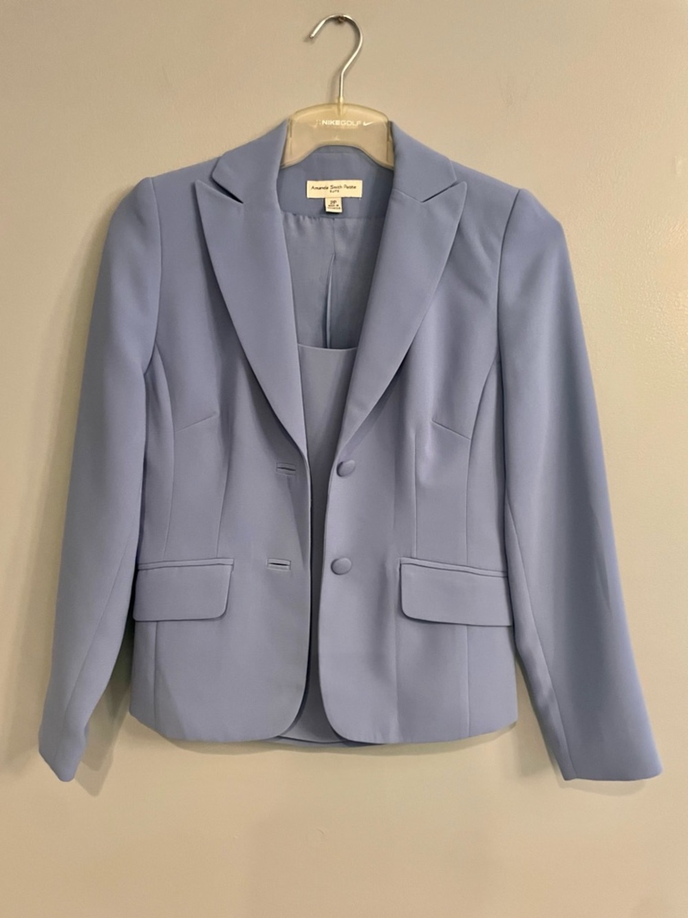 Amanda Smith Powder Blue Women's Tailored 3 Piece Set